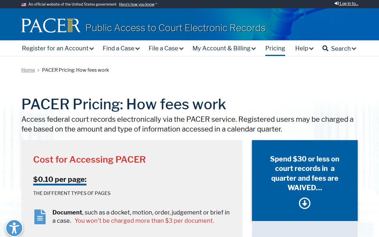 Federal court search route separate from Cass County arrest warrant records